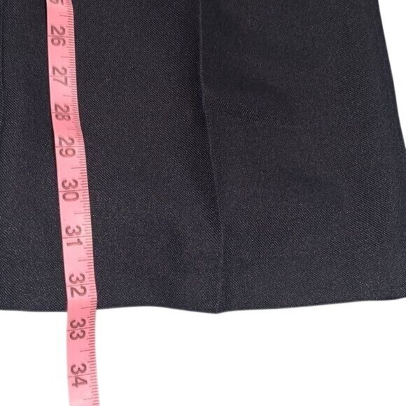 Kings Court Mens Navy Blue Pleated Dress Pants Size 52 Inseam 32.5 100% Polyeste - Picture 7 of 9